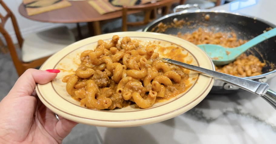 Better Than the Box: Homemade Hamburger Helper in One Skillet!