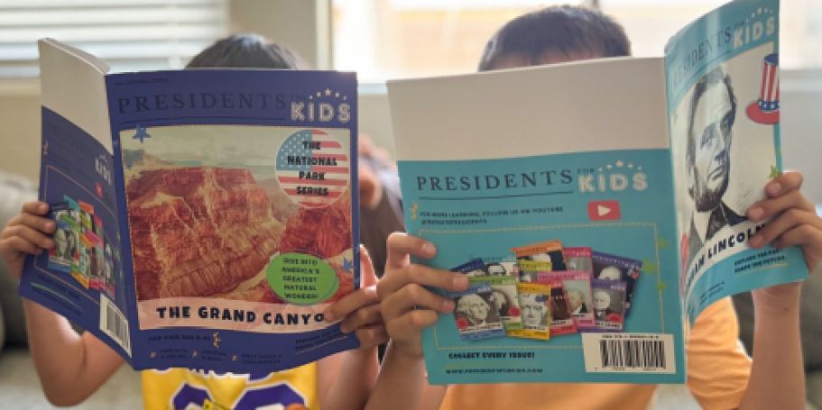 Keep Kids Learning This Summer: Up to 65% Off Presidents for Kids Sets + FREE Shipping