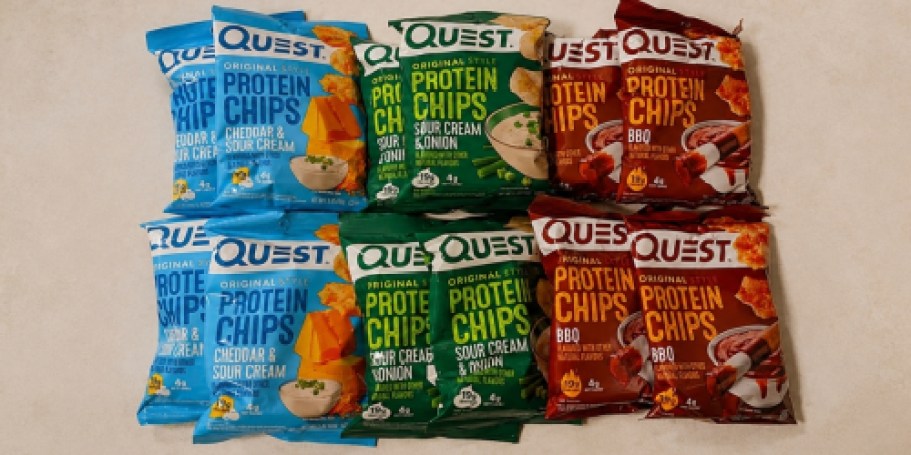 TWO Quest Protein Chips 12-Packs Only $29.98 Shipped (Reg. $60)