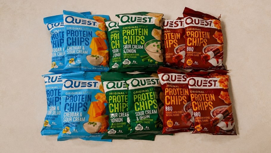 TWO Quest Protein Chips 12-Packs Only $29.98 Shipped (Reg. $60)