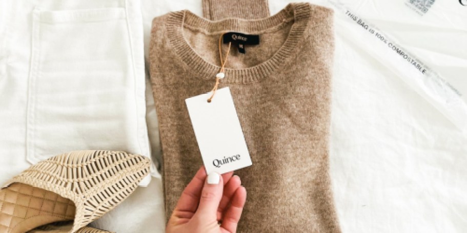 Cozy Quince Cashmere Sweaters from $29.90 Shipped (Reg. $148)