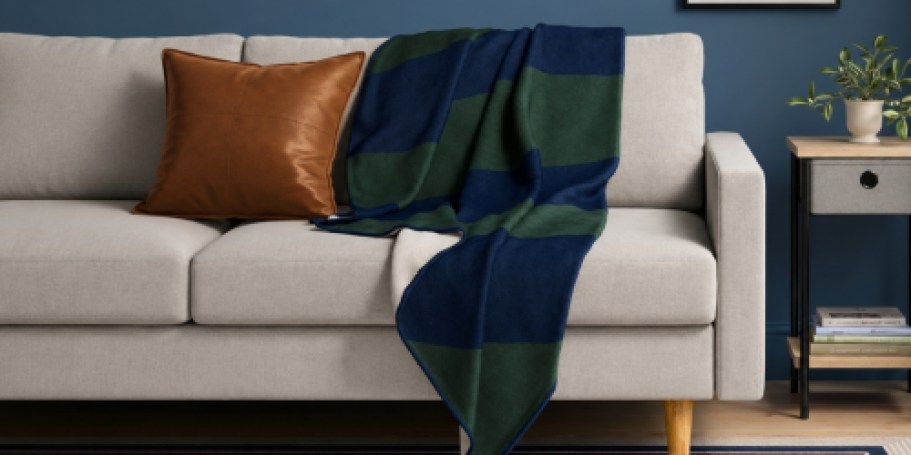 Room Essentials Throw Blankets Just $14 on Target.com (Regularly $20)