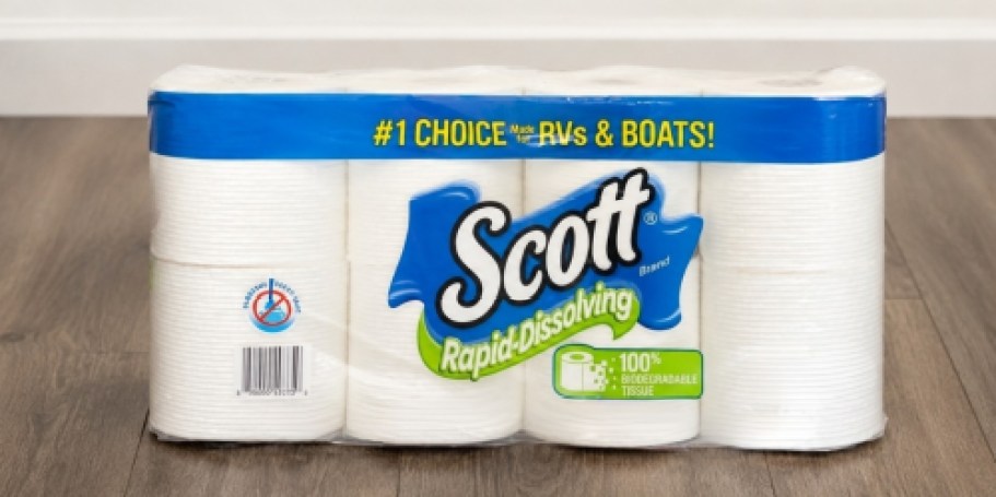 Scott Toilet Paper 96-Count Double Rolls Just $32.58 Shipped on Amazon (Reg. $65)