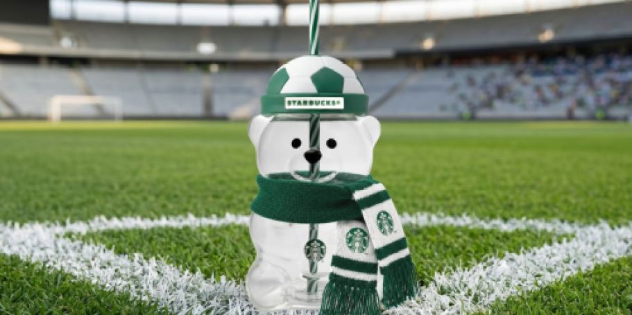 Starbucks Soccer Bearista Cup Available Today for Select Rewards Members