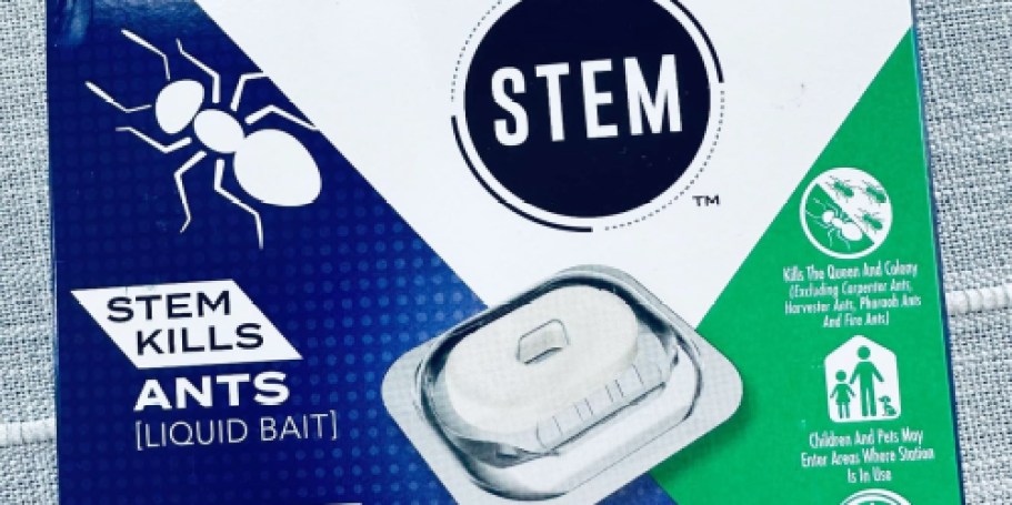 STEM Liquid Ant Baits 4-Count Only $1 on Amazon