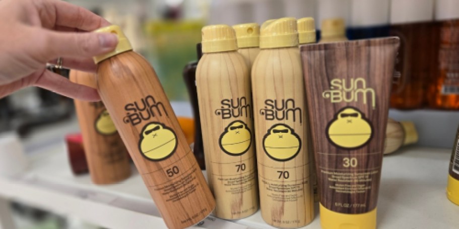 Sun Bum Sunscreen 4-Pack Only $28 Shipped for Prime Members (Reg. $74)