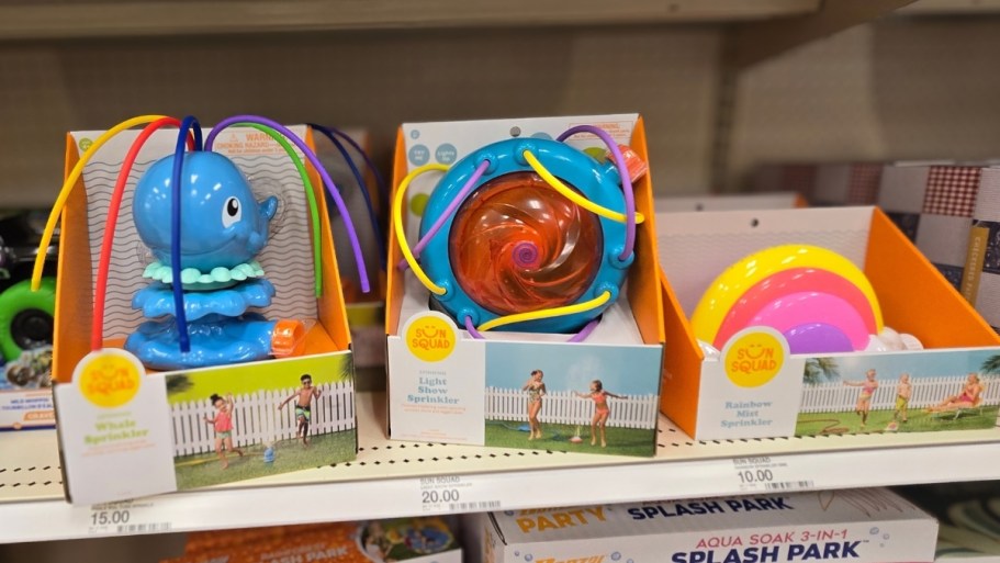 GO! Target Sun Squad Toys on Sale + Stack $10 Off $40 Coupon