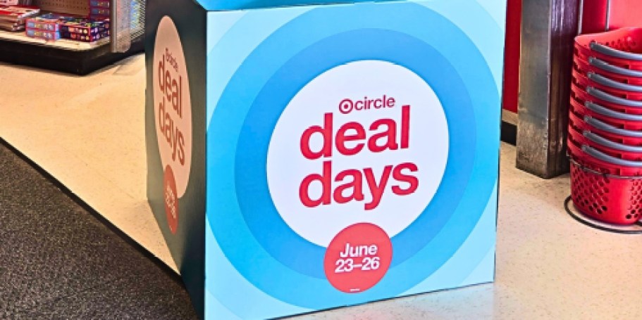 Shop Target Circle Deal Days NOW | Up to 45% Off Clothing, Home Goods, Toys, & More!