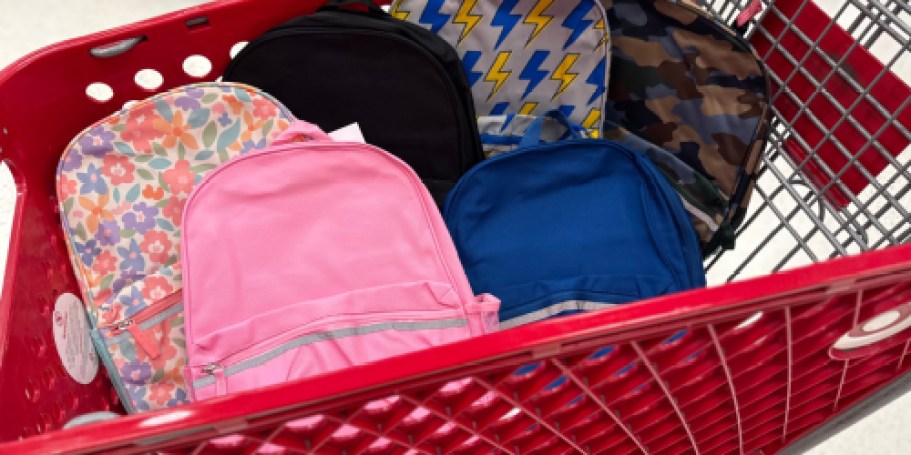 These $5 Target Backpacks Are Too Cute to Pass Up!