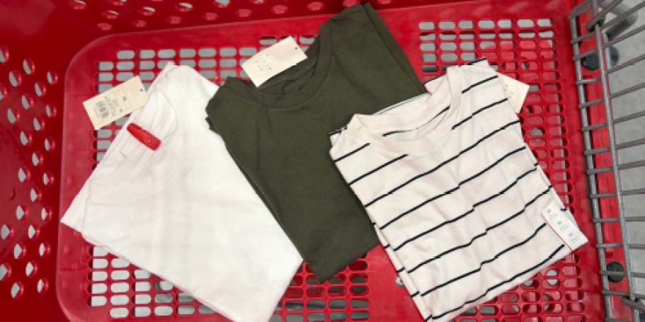 GO! Target Women’s Basic Tees from $4.80