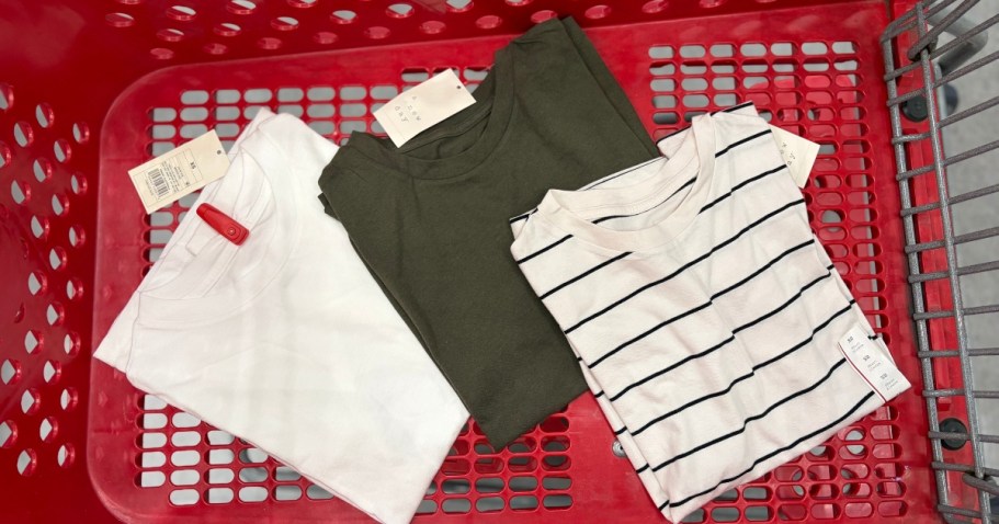 GO! Target Women’s Basic Tees from $4.80