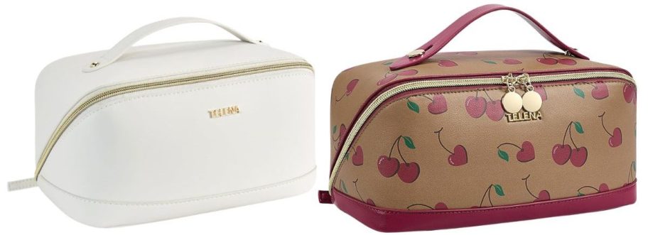 Telena Leather Makeup Bags