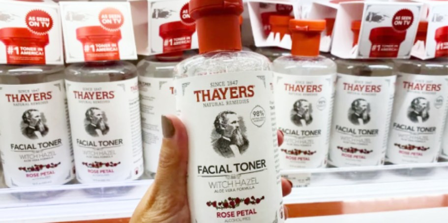 Up to 50% Off Thayers Skincare Products (Cheaper Than Amazon!)