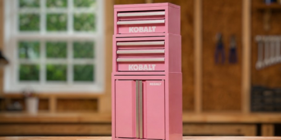 RUN! Viral Kobalt Mini Tool Cabinets Just $31.98 Shipped on Lowes.com | Will Sell Out