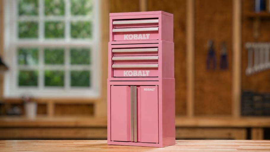 RUN! Viral Kobalt Mini Tool Cabinets Just $31.98 Shipped on Lowes.com | Will Sell Out