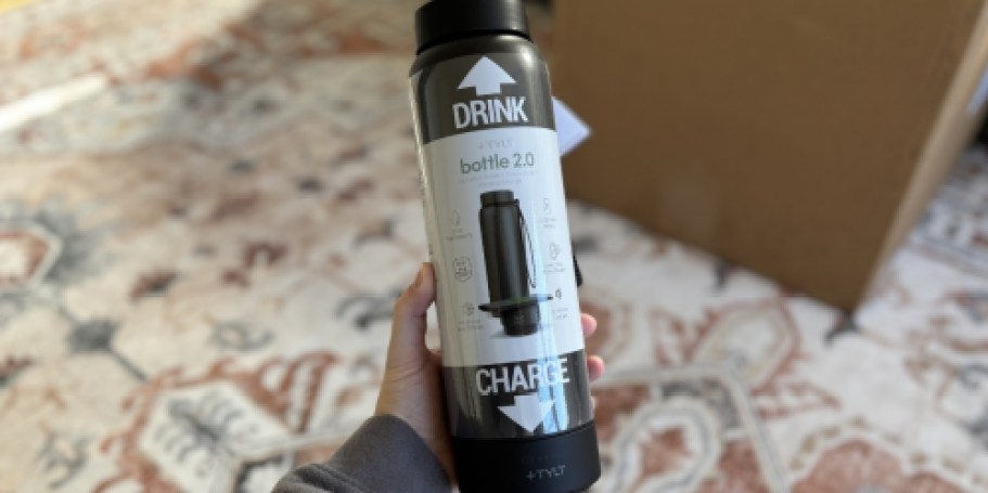This Water Bottle Keeps You Hydrated AND Charges Your Phone?!