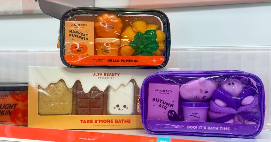 ulta beauty collection fall and halloween themed gift sets in store