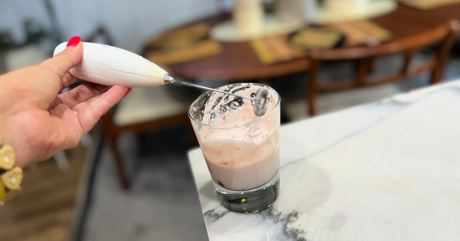 using a frother to make cold foam 