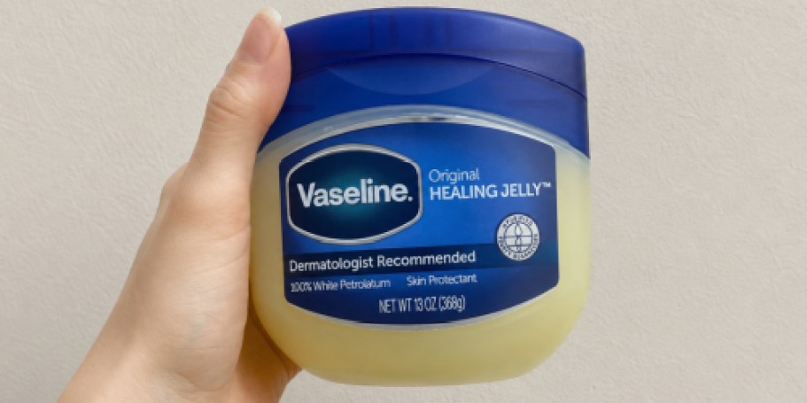 Vaseline Petroleum Jelly Jar Just $1 Shipped on Amazon (Reg. $5)