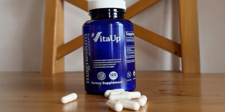 VitaUp Magnesium Sleep Support 2-Month Supply Only $13.46 Shipped on Amazon