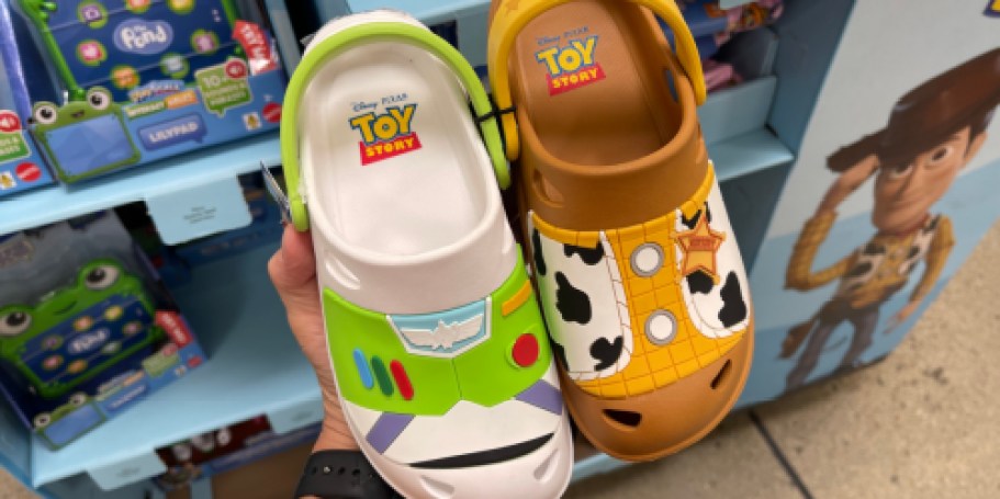 Toy Story Woody & Buzz Clog Sandals Only $11 on Walmart.com + More