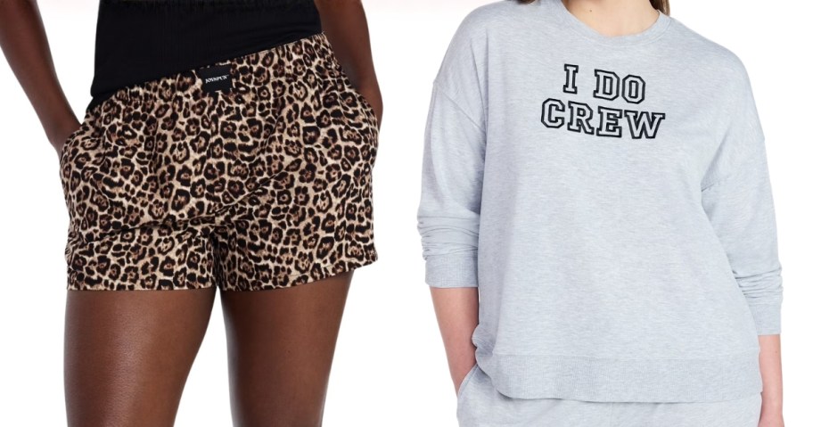 women wearing pajamas
