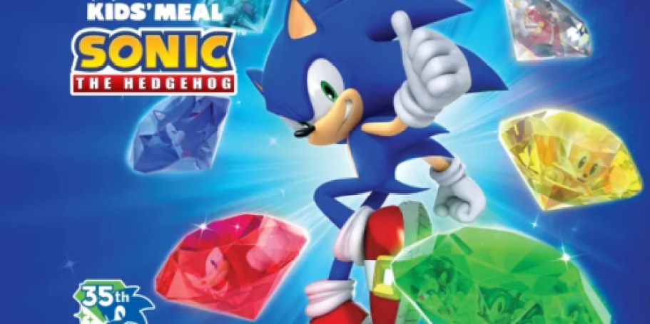 Wendy’s Sonic the Hedgehog Meals Available Now