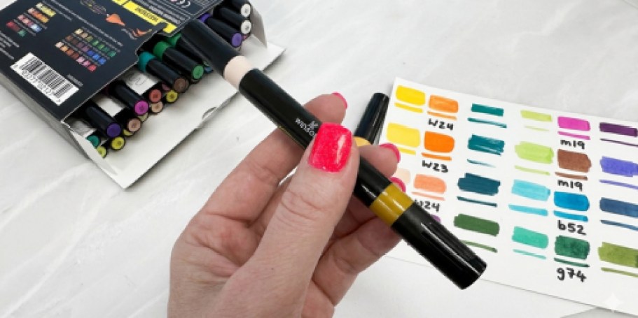 Dual-Tip Paint Markers 24-Pack Just $4.99 on Amazon (Reg. $10)