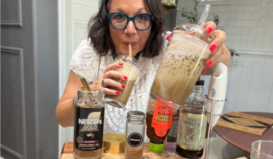 Make a Honey Cinnamon Iced Latte for Under $1 at Home!