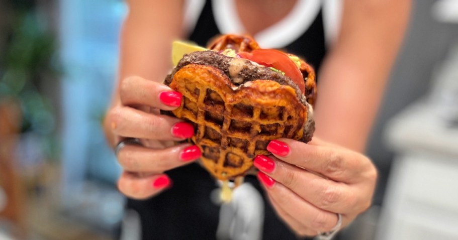 Skip the Bread: These Sweet Potato Waffle Buns Are Better!