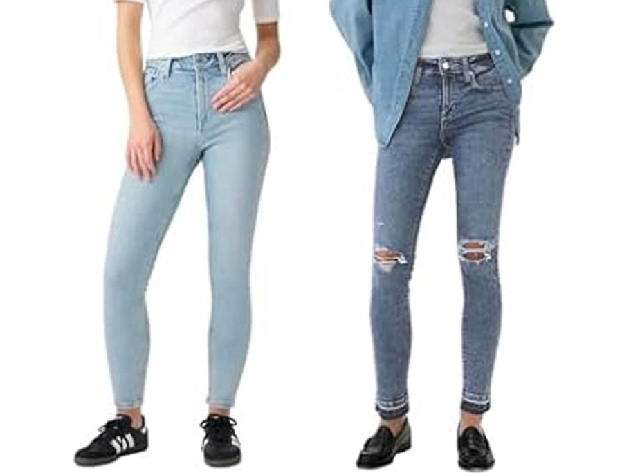 women wearing jeans 