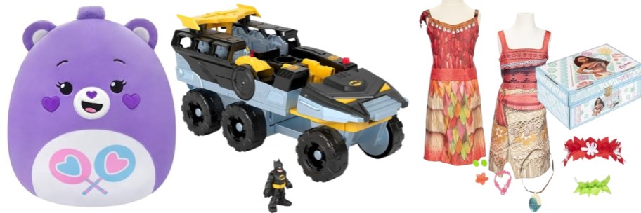 three toys