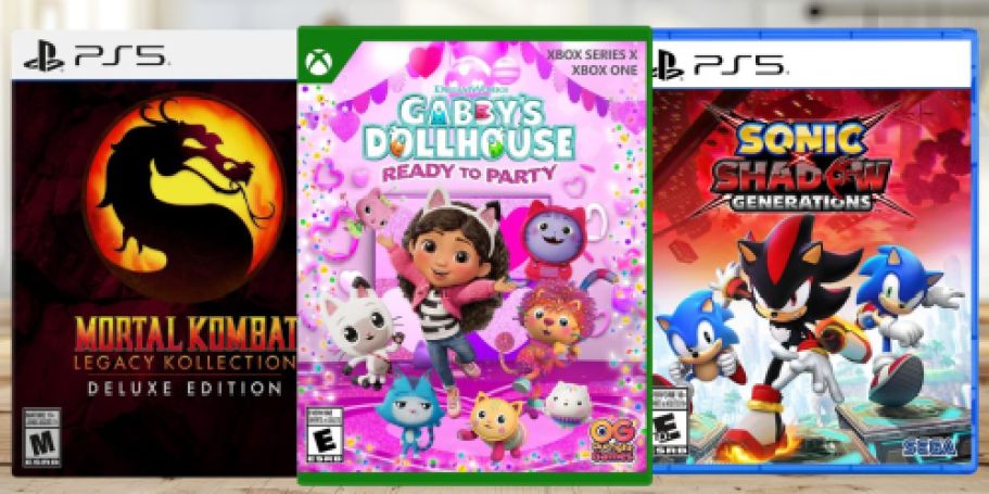 OVER 85% Off Video Games | Prices from $3.89 Shipped for Prime Members