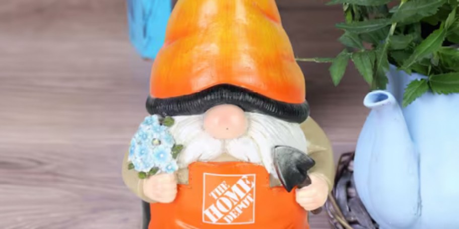 Grab These Fun Home Depot Garden Gnomes from $19.97 Shipped (Today Only!)