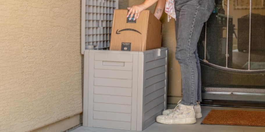 Outdoor Deck Box 35-Gallon Only $27.99 on Amazon (Reg. $60)