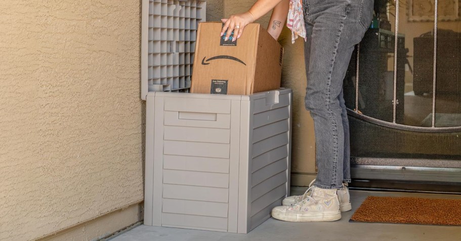Outdoor Deck Box 35-Gallon Only $27.99 on Amazon (Reg. $60)