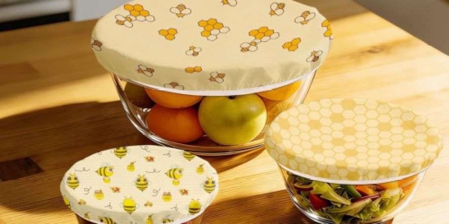 Reusable Beeswax Bowl Covers from $11.99 on Amazon (Reg. $27)