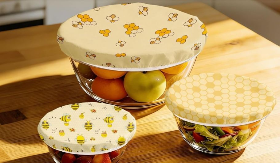 Reusable Beeswax Bowl Covers from $11.99 on Amazon (Reg. $27)