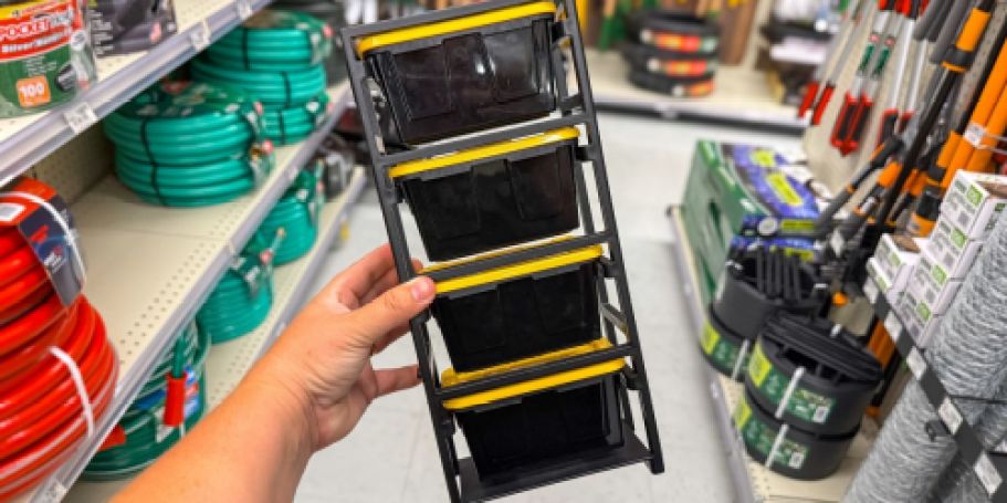 We Are Loving The Ace Hardware Mini Totes Storage Racks!