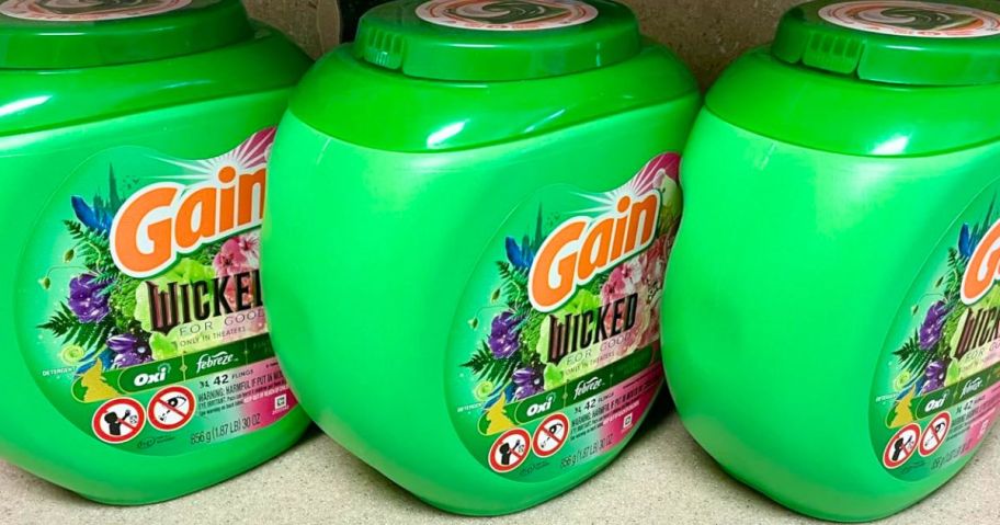 3 Tubs of Wicked Gain Flings