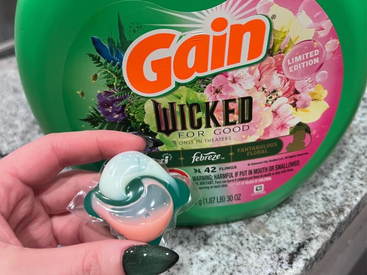 55% Off Gain Laundry Detergent on Amazon = FOUR Flings $21.77 Shipped After Rebate