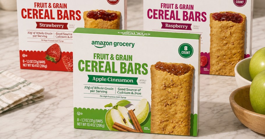 Amazon Grocery Cereal Bars 8-Count Only $1.42 Shipped