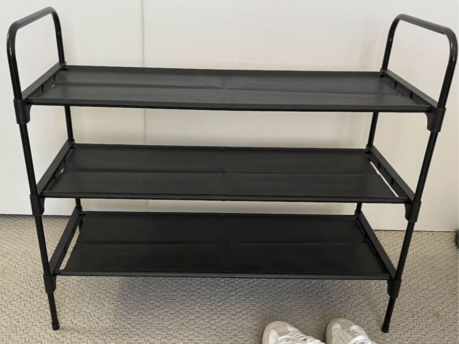 A Kitsure 3-Tier Shoe Rack