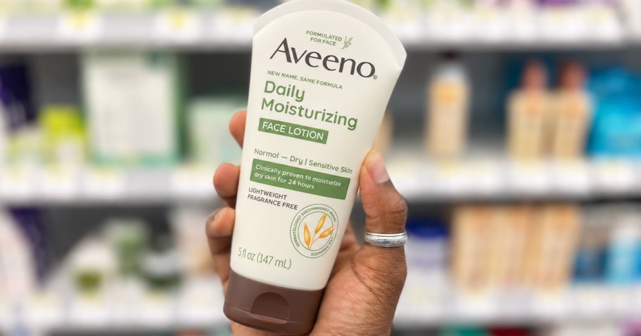 WOW! Aveeno Face Lotion Only $1.79 Shipped on Amazon (Reg. $8)