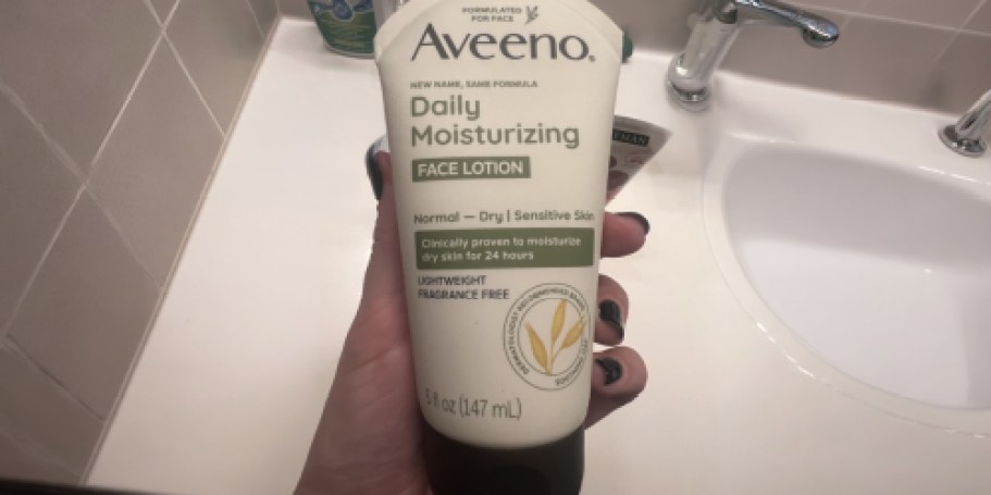 WOW! Aveeno Face Lotion Just $1 Shipped on Amazon