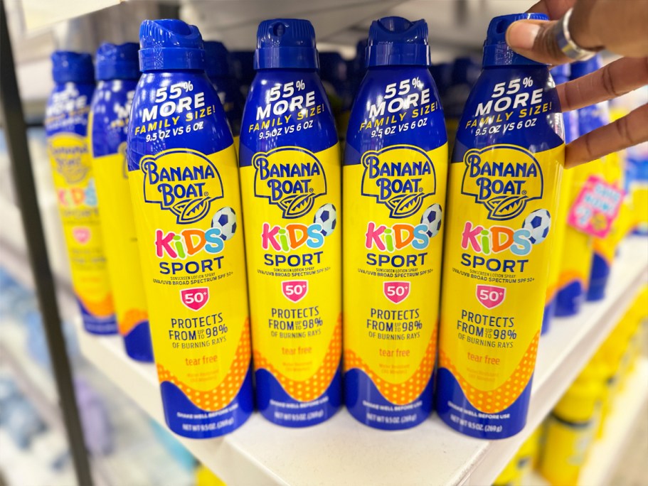 Banana Boat Kids Sunscreen Spray Only $4.75 Shipped on Amazon (Reg. $14)