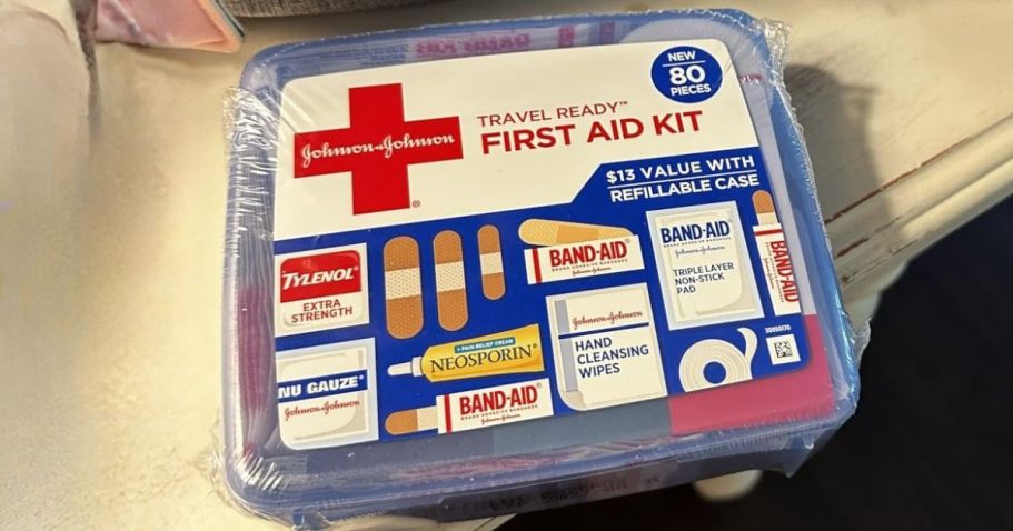 Band-Aid 80-Piece First Aid Kit Just $6 Shipped on Amazon (Reg. $15)