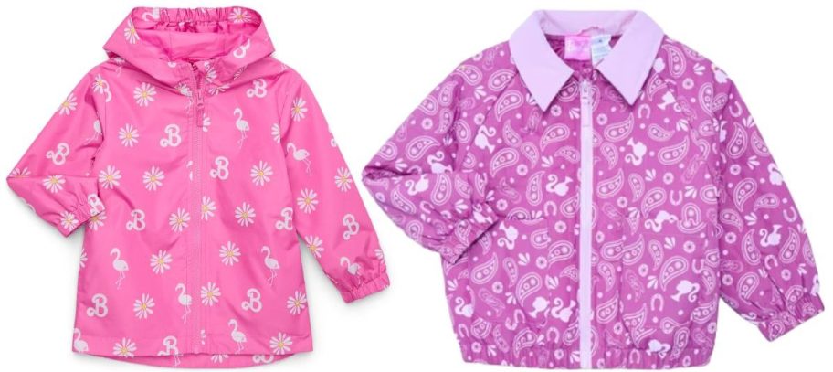 Barbie Jackets in pink and purple