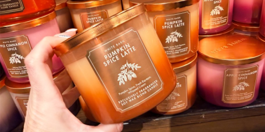 Bath & Body Works 3-Wick Candles Only $13.95 (Reg. $25)