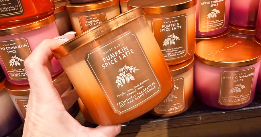 Bath & Body Works 3-Wick Candles Only $13.95 (Reg. $25)
